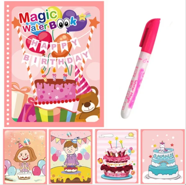 livre magique d'anniversaire