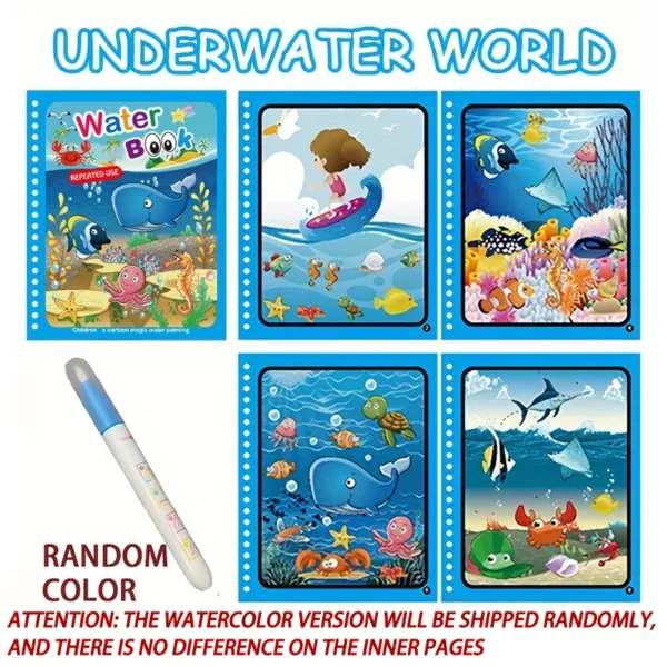 livre aquarelle pour enfants