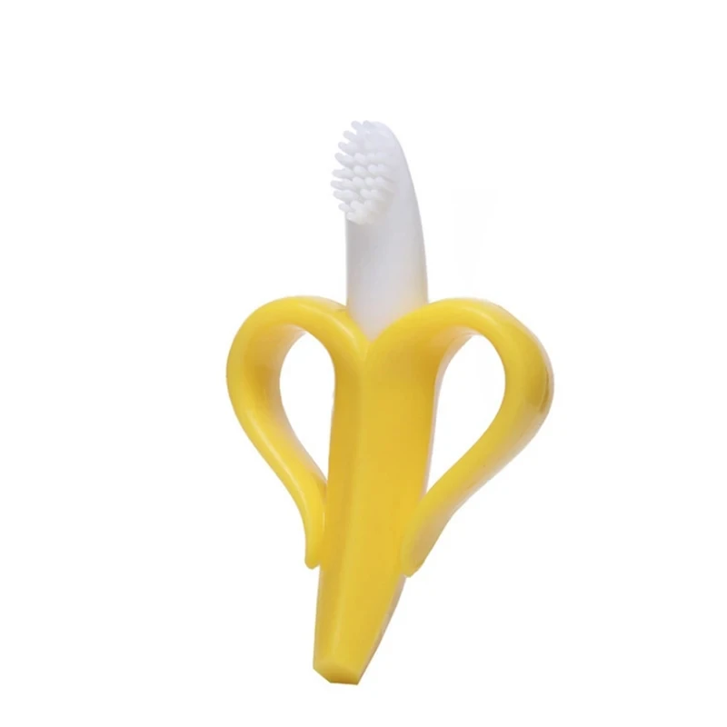 brosse à dents banane bébé