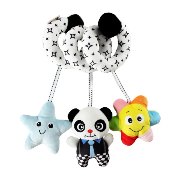 peluche panda suspendue
