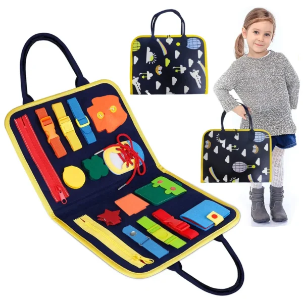 sac à jouets interactif pour enfants