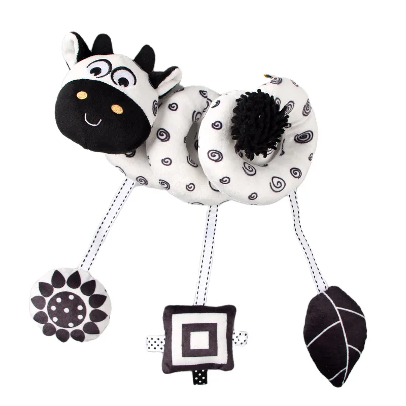 peluche vache suspendue